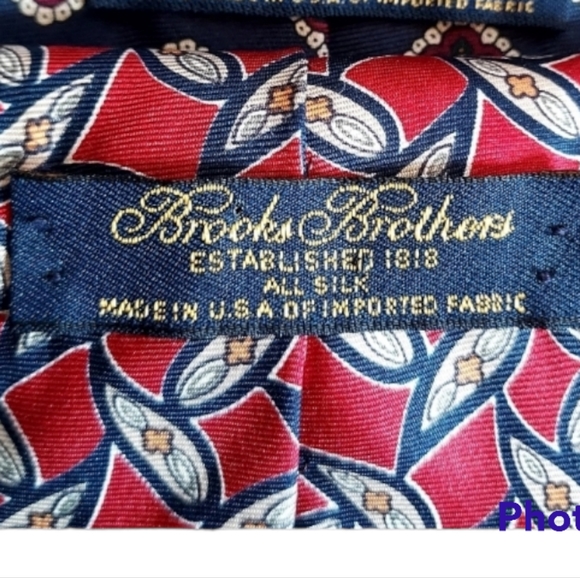 Silk Brooks Brothers Tie - Picture 2 of 2